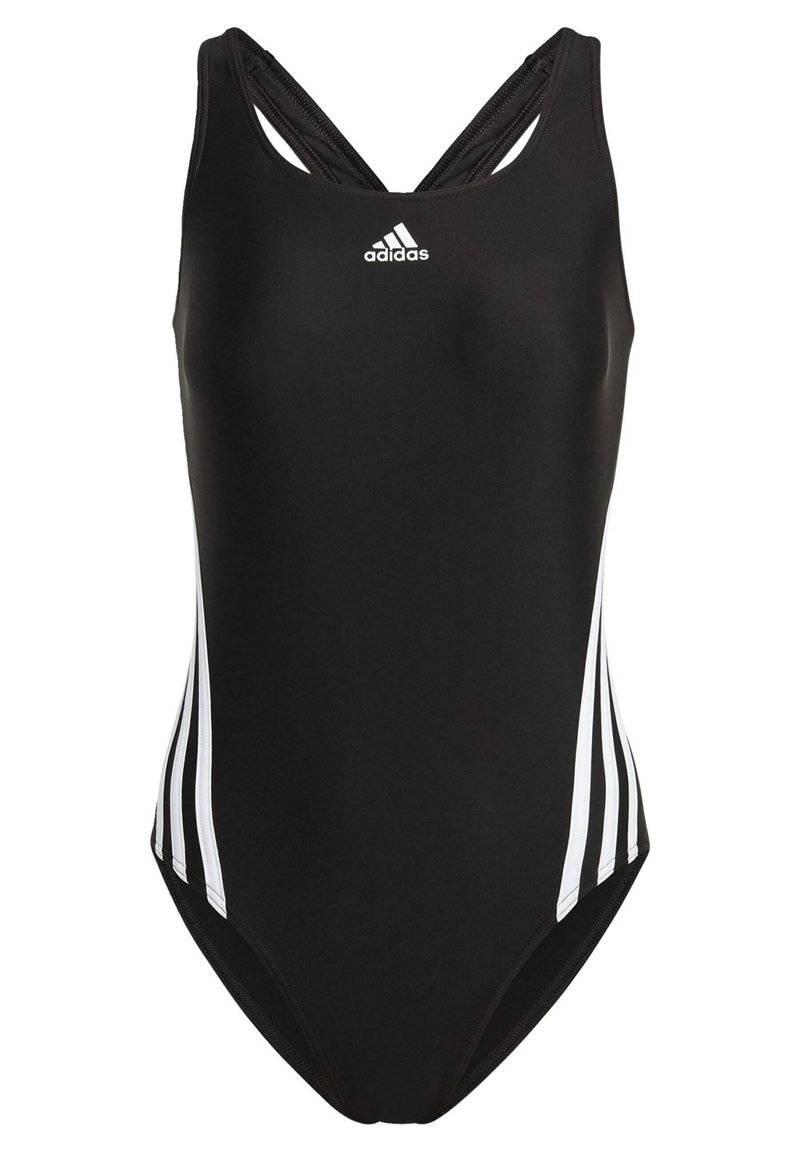 adidas Sportswear adidas Sportswear ADIDAS 3-STRIPES - Swimsuit - black white Lagerräumung