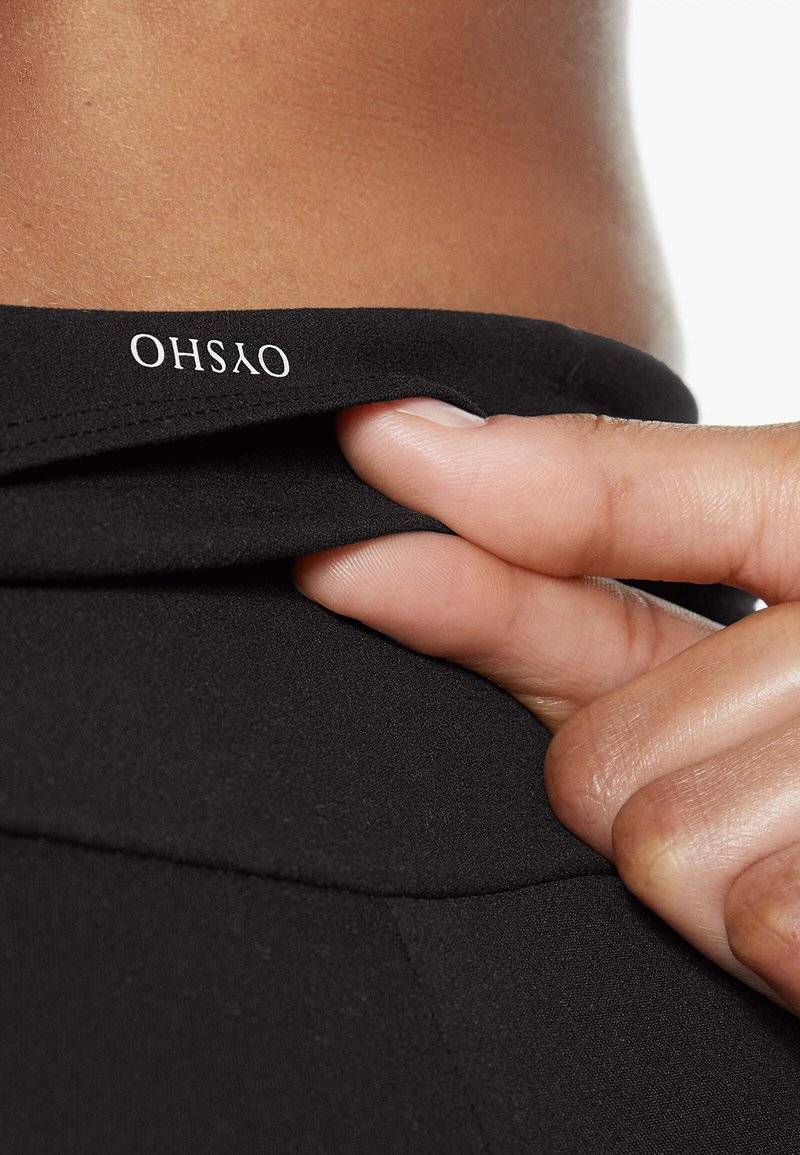 OYSHO OYSHO COMFORTLUX HIGH-RISE  - Leggings - Trousers - black Heißer Verkauf