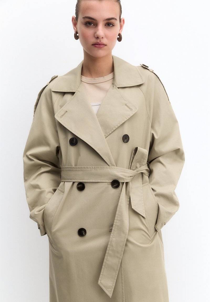 PULL&BEAR PULL&BEAR BASIC - Trenchcoat - beige Online Outlet