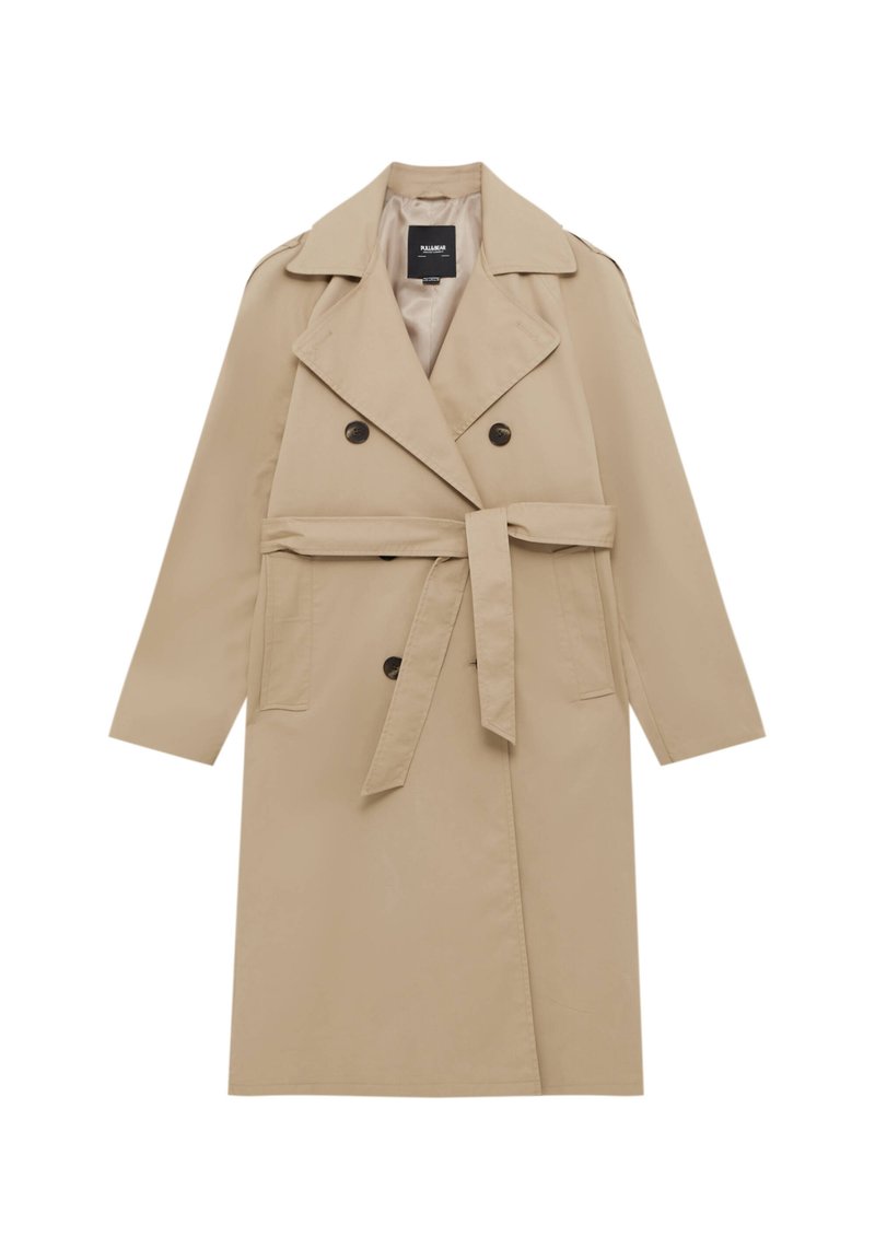 PULL&BEAR PULL&BEAR BASIC - Trenchcoat - beige Online Outlet