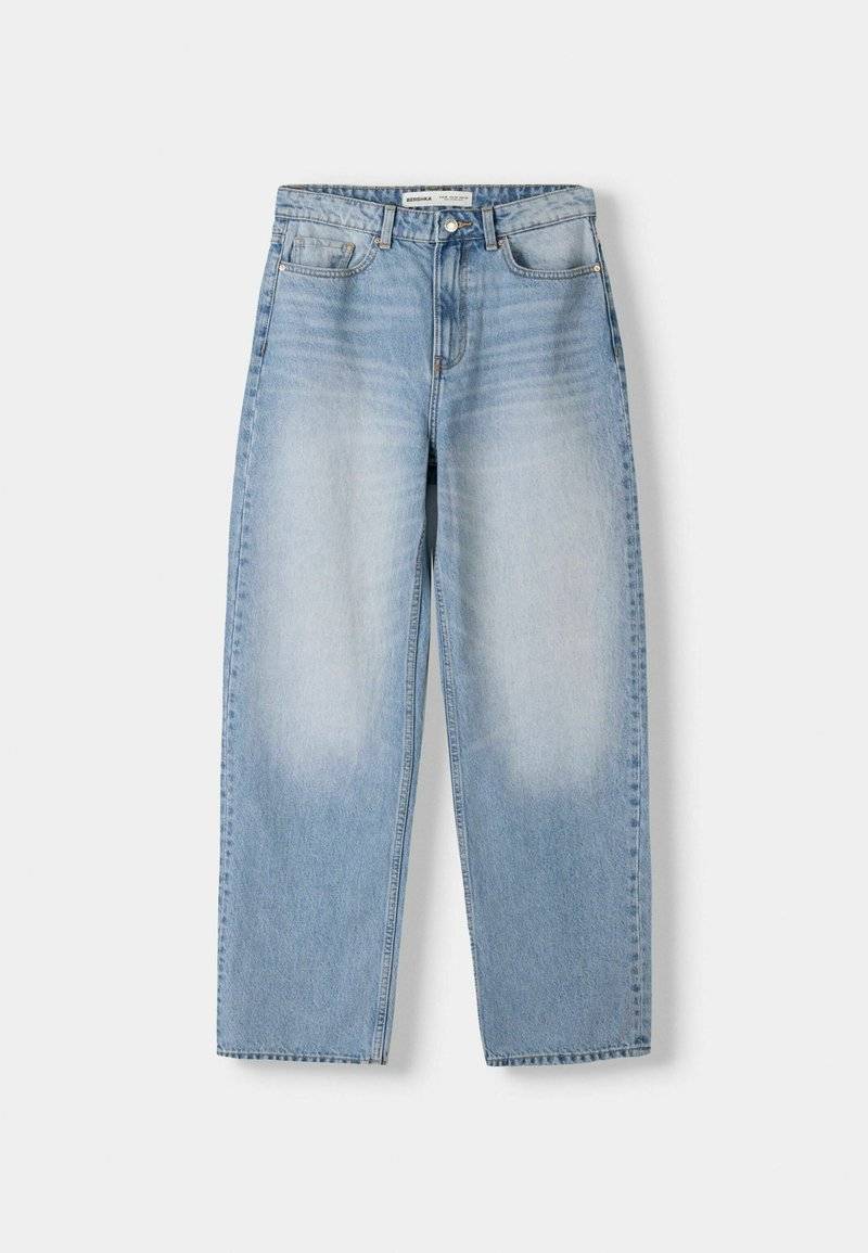 Bershka Bershka MOM - Straight leg jeans Zeitlich begrenztes Angebot