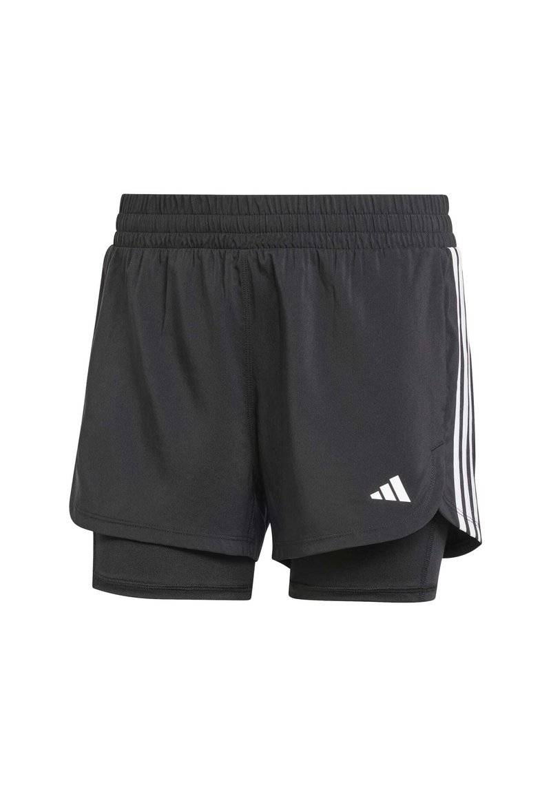 adidas Performance adidas Performance PACER 3-STRIPES WOVEN - Sports shorts - black Blitzangebot