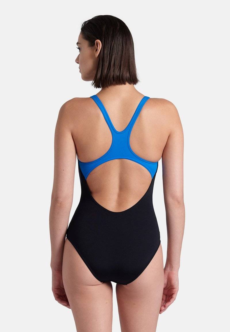 Arena Arena REFLECTING - Swimsuit - black blue river Saisonale Angebote
