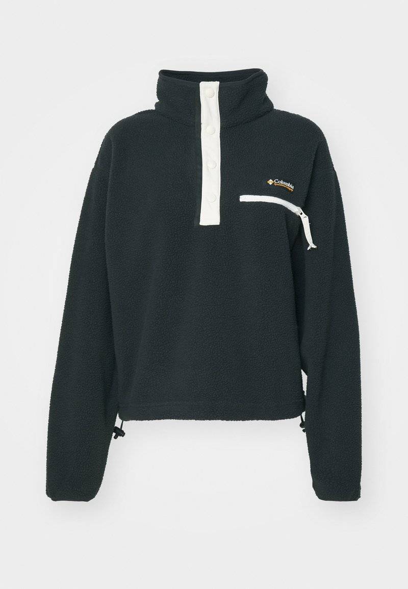 Columbia Columbia HELVETIA™ CROPPED HALF SNAP - Fleece jumper - black Neueste Stile