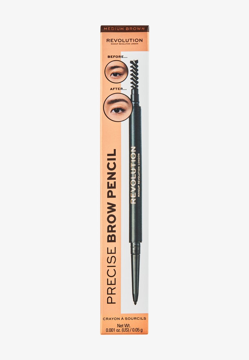Makeup Revolution Makeup Revolution REVOLUTION PRECISE BROW PENCIL - Eyebrow pencil - medium brown 50% Rabatt für begrenzte Zeit