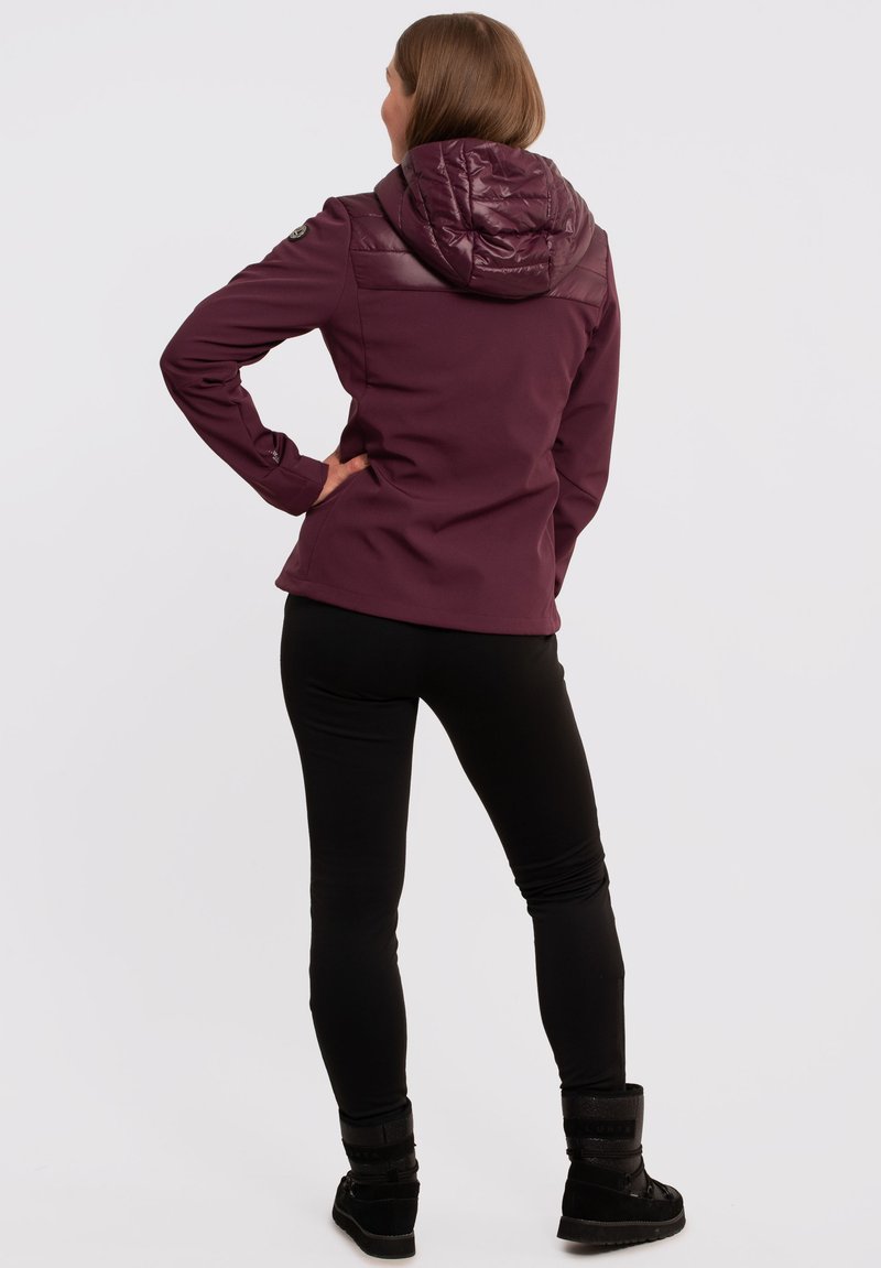 Luhta Luhta EMALRANTA - Soft shell jacket - pflaume Versandkostenfrei