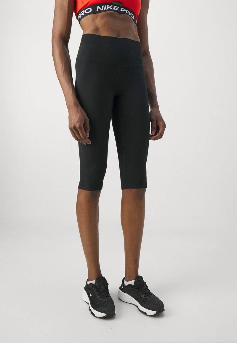 Nike Performance Nike Performance ONE CAPRI - Leggings - black Flash Sale