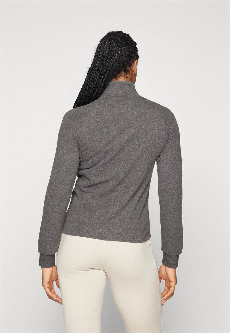 ONLY Play ONLY Play ONPMELINA ZIP - Zip-up sweatshirt - dark grey melange Vatertagsangebot