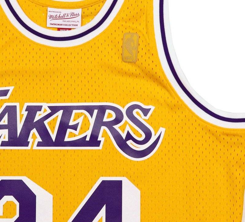 Mitchell & Ness Mitchell & Ness Swingman Los Angeles Lakers - Shaquille O'Neal - NBA jersey - light gold Heißer Verkauf