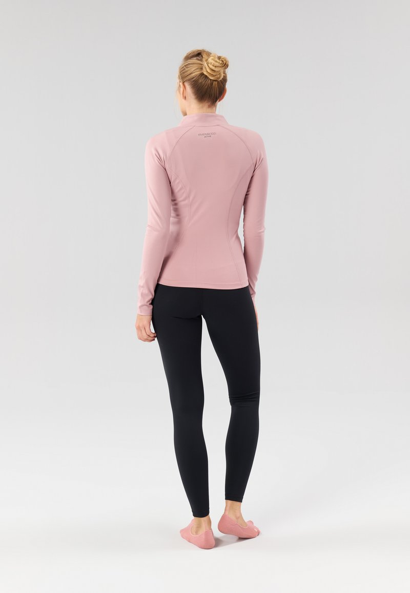 Even&Odd active Even&Odd active SUPER SOFT COTTON TOUCH - Training jacket - mauve Große Rabatte