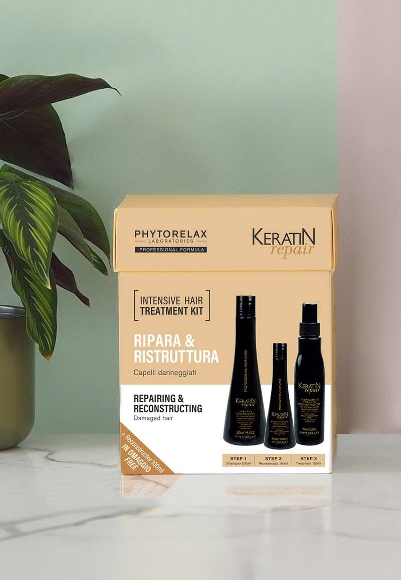 Phytorelax Phytorelax KERATIN REPAIRING AND RECONSTRUCTING TREATMENT KIT (REPAIR SH - Hair set - not defined Bestseller