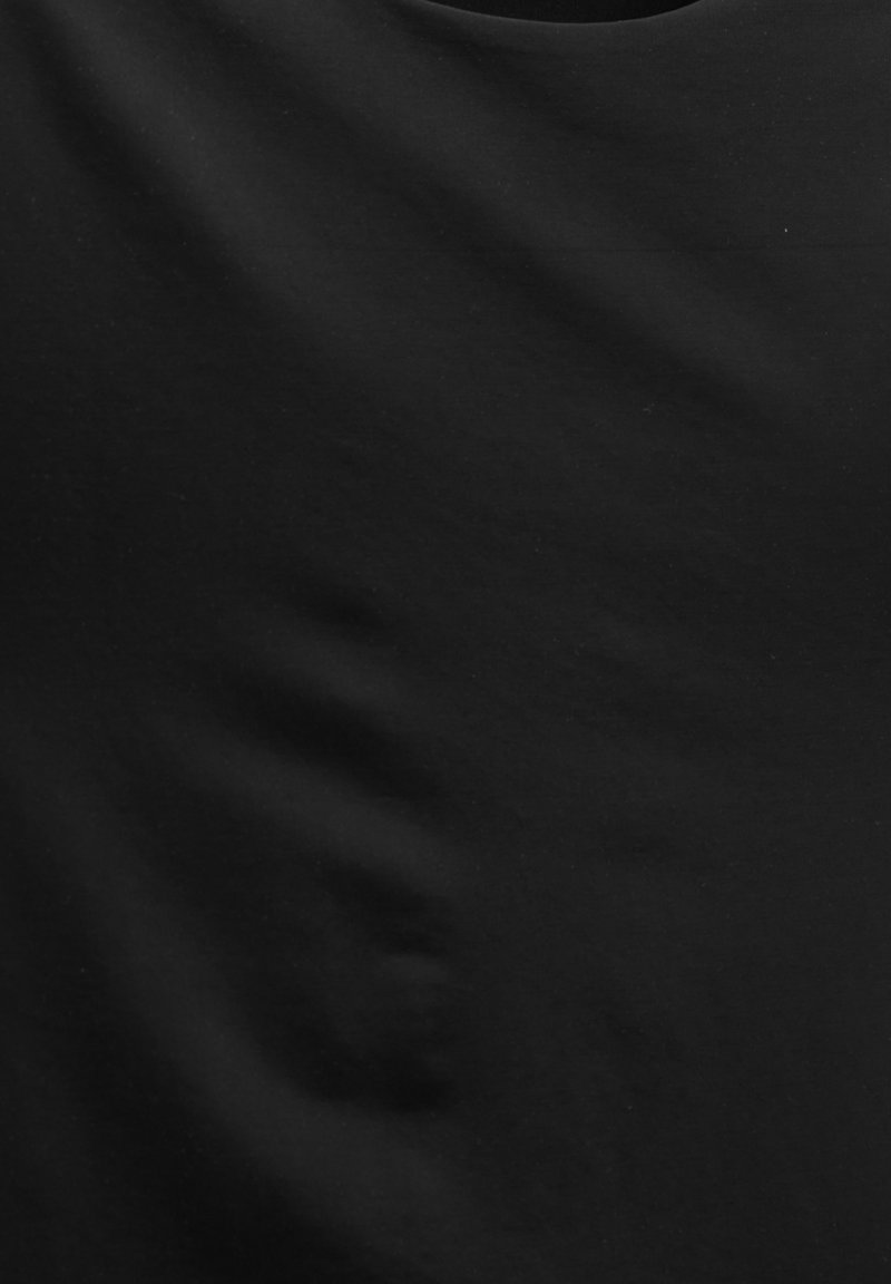 PULL&BEAR PULL&BEAR FITTED SHORT SLEEVE - Basic T-shirt - black Clearance-Verkauf