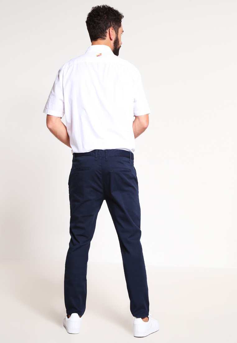 Pier One Pier One Chinos - dark blue Black Friday Preise