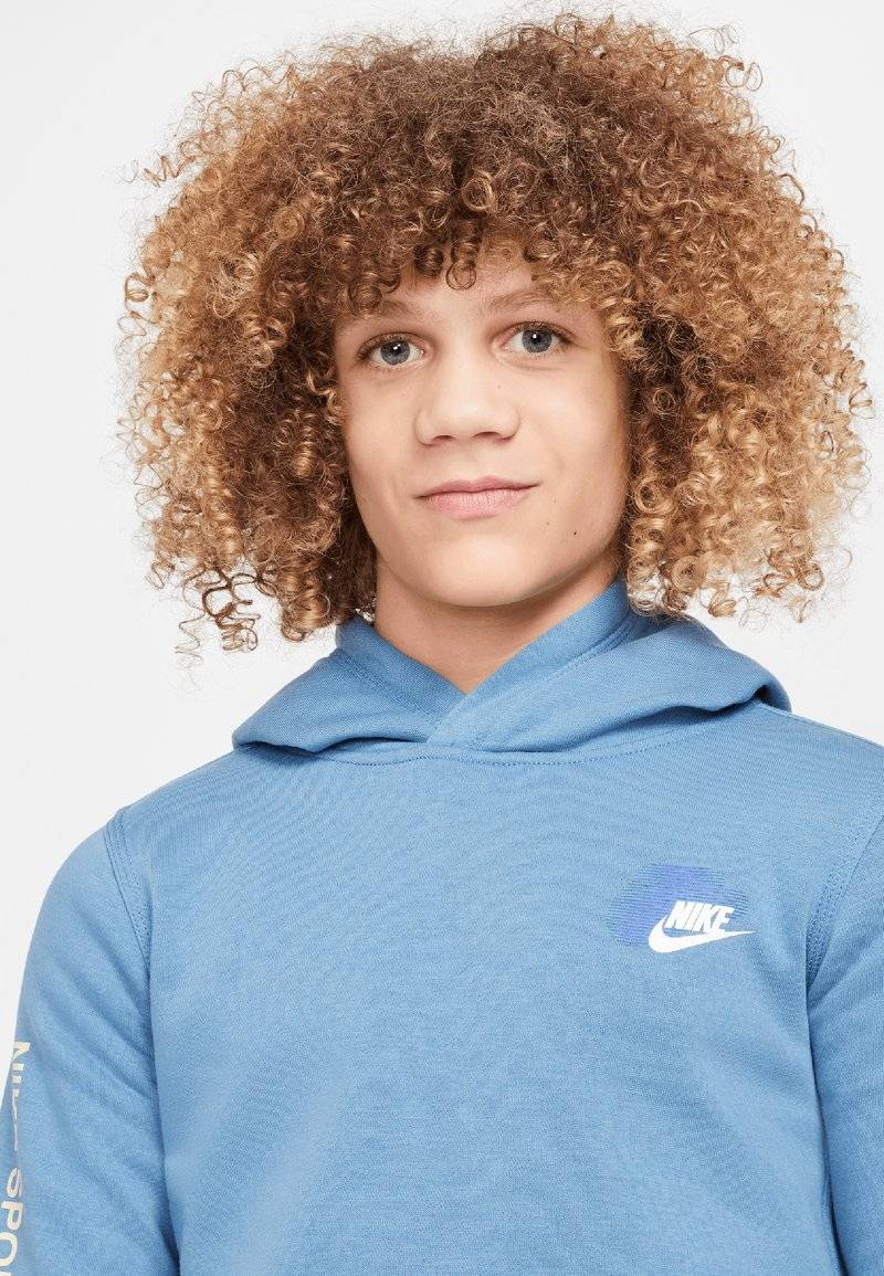 Nike Sportswear Nike Sportswear FLEECE HOODIE - Hoodie - aegean storm 50% Rabatt für begrenzte Zeit