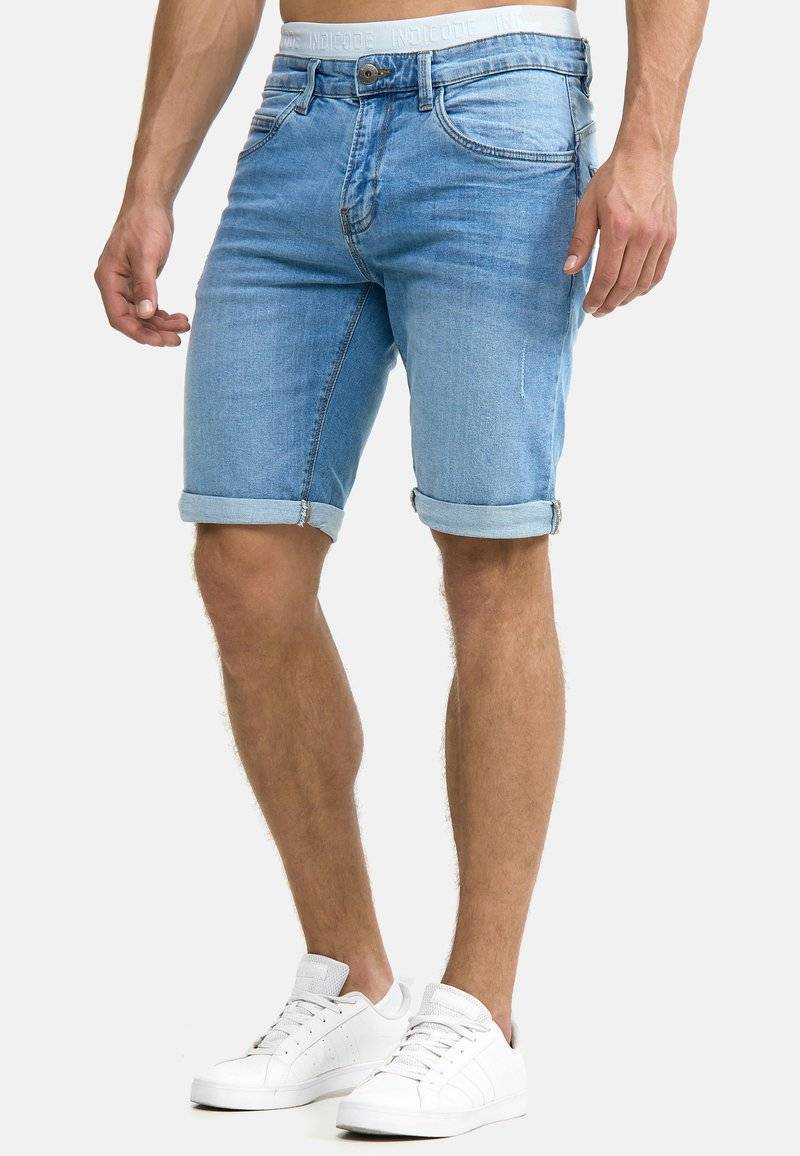 INDICODE JEANS INDICODE JEANS INCADEN - Denim shorts - blue Outlet