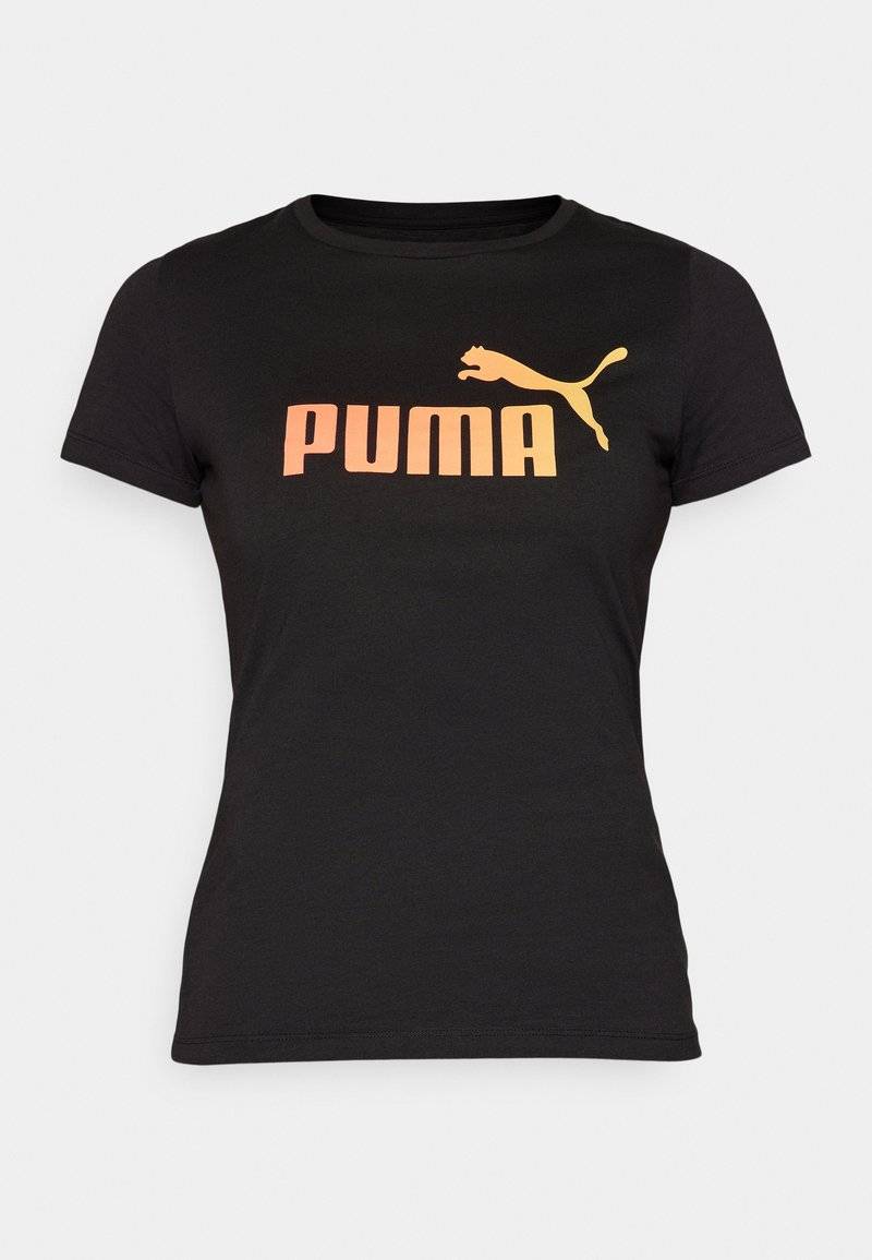 Puma Puma SUMMER SPORTS TEE - Print T-shirt - black Osterangebot