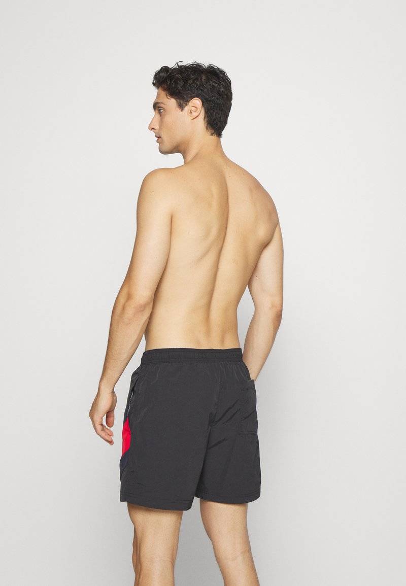 Tommy Hilfiger Tommy Hilfiger DRAWSTRING - Swimming shorts - black Exklusive Angebote