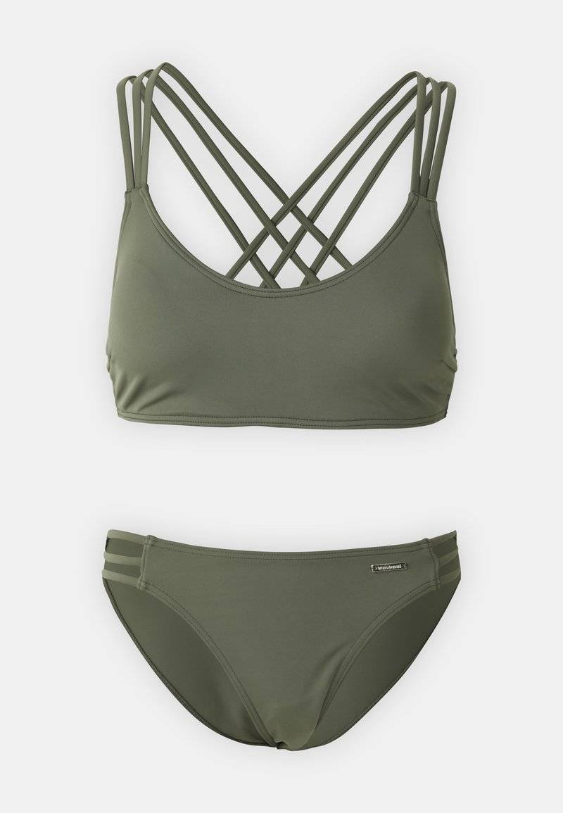 Bruno Banani Bruno Banani ALEXA SET - Bikini - oliv 50% Rabatt mit kostenlosem Versand