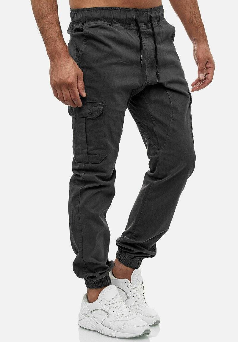 Tazzio Tazzio Cargo trousers - anthrazit Speichern exportieren