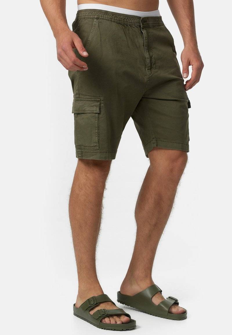 INDICODE JEANS INDICODE JEANS KINNAIRD - Shorts - army zollfrei
