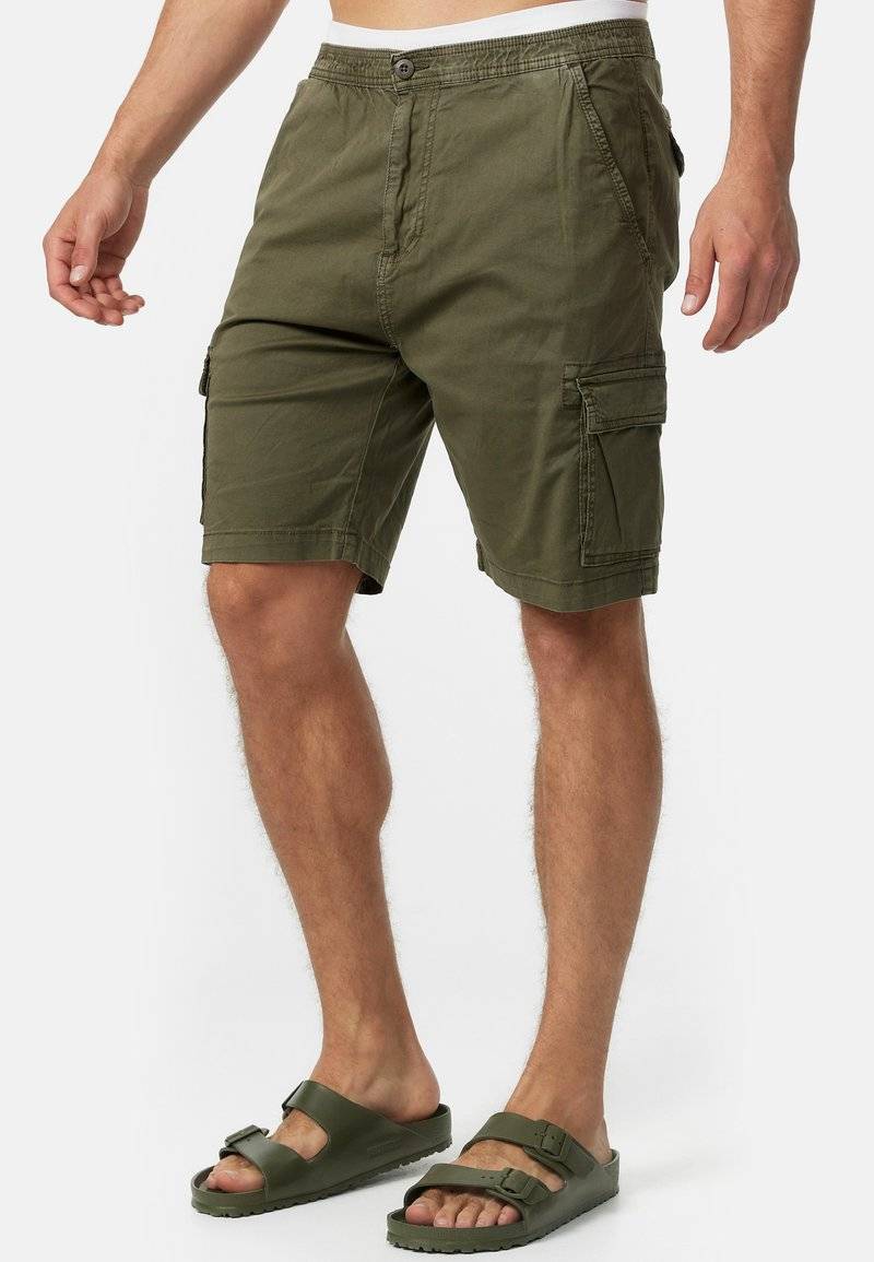 INDICODE JEANS INDICODE JEANS KINNAIRD - Shorts - army zollfrei