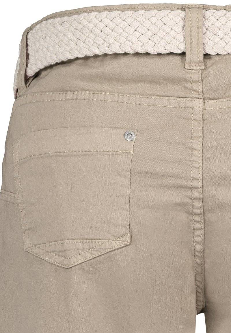 Sublevel Sublevel BERMUDA MIT GÜRTEL - Denim shorts - beige im Angebot