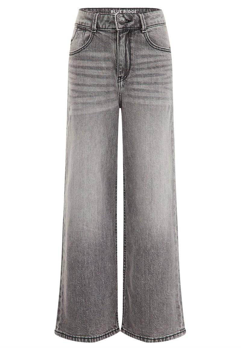 WE Fashion WE Fashion BLUE RIDGE - Flared Jeans - grey Schlussverkauf