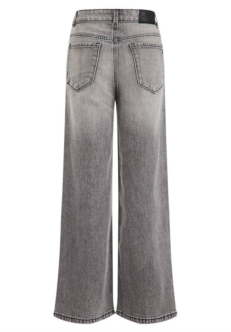 WE Fashion WE Fashion BLUE RIDGE - Flared Jeans - grey Schlussverkauf