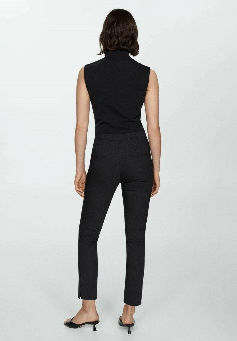 Mango Mango MALU-H - Trousers - noir Günstiger Verkauf