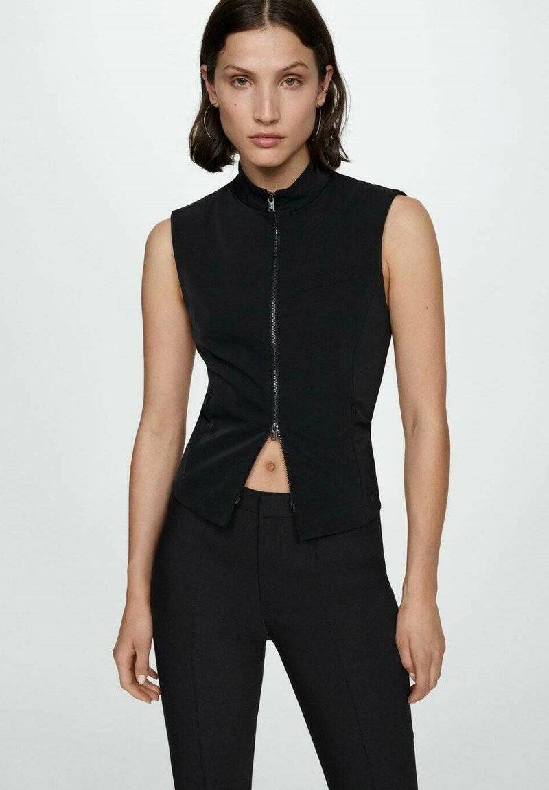 Mango Mango MALU-H - Trousers - noir Günstiger Verkauf