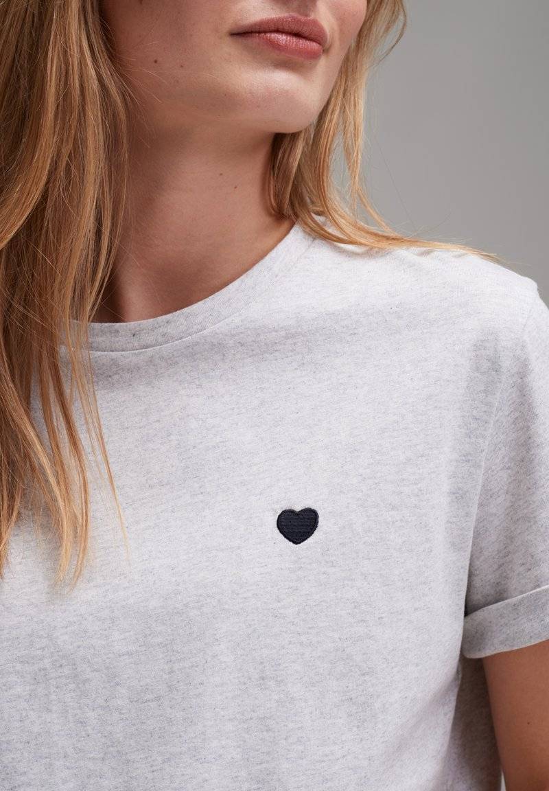Opus Opus SERZ - Basic T-shirt - grey Blitzverkäufe