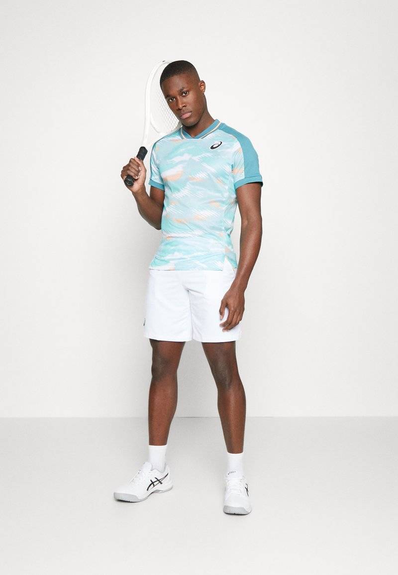 ASICS ASICS MEN COURT SHORT - Sports shorts - brilliant white Versandkostenfrei