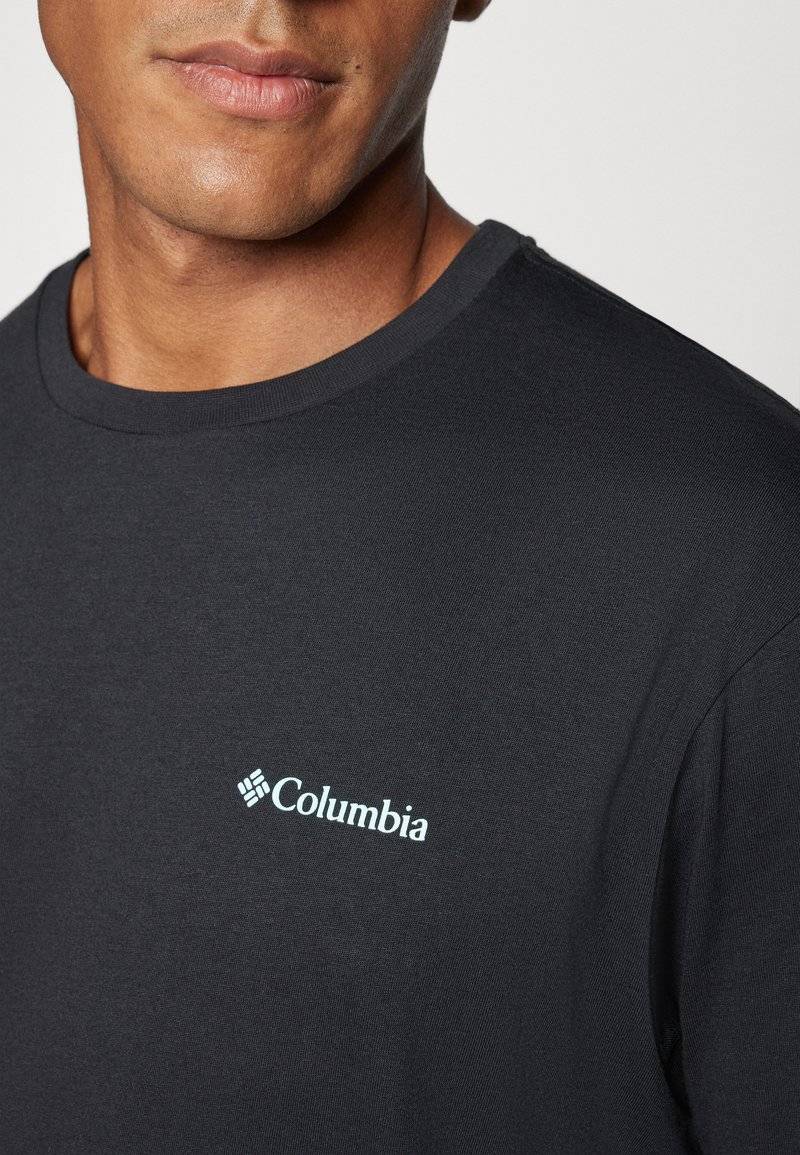 Columbia Columbia CAVALRY TRAIL - Print T-shirt - black Flash Sale