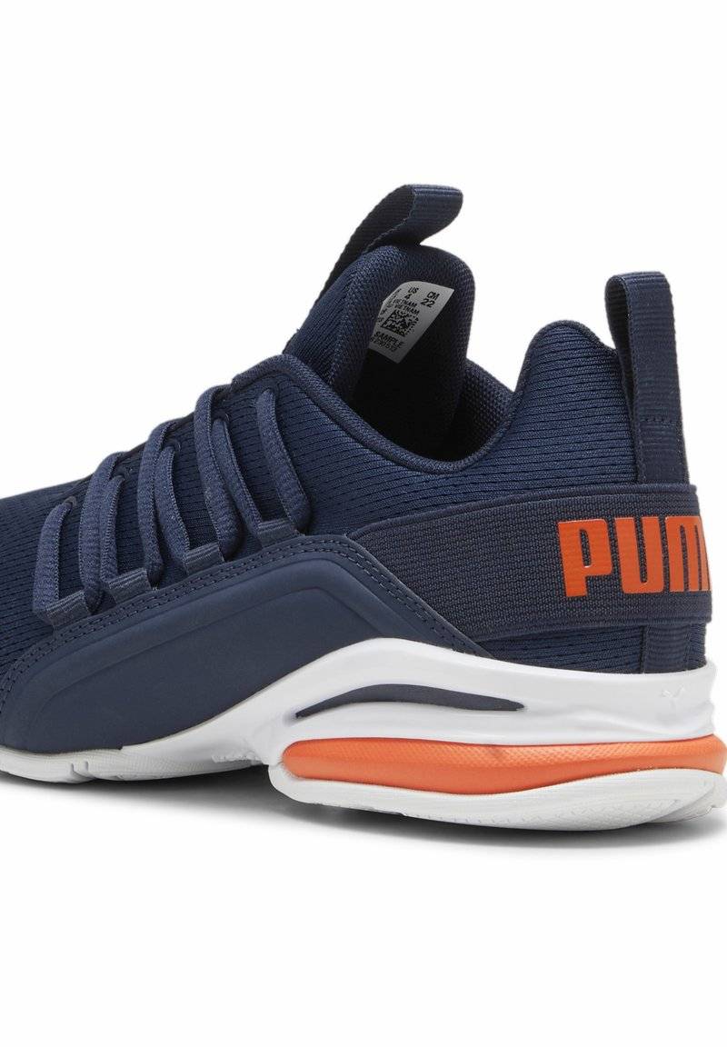 Puma Puma AXELION - Training shoe - club navy flame flicker white Cyber Monday
