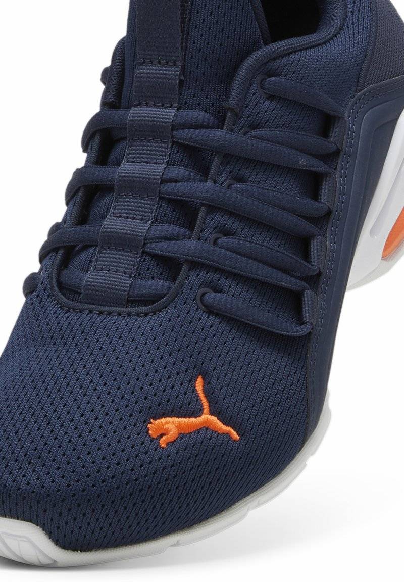 Puma Puma AXELION - Training shoe - club navy flame flicker white Cyber Monday
