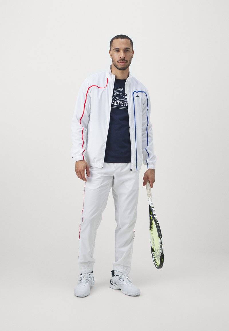 Lacoste Sport Lacoste Sport TRACKSUIT TENNIS PLAYERS - Tracksuit - white Exklusive Angebote