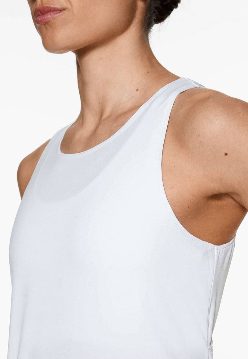 OYSHO OYSHO COMFORTLUX CROSS BACK - Top - white Große Rabatte
