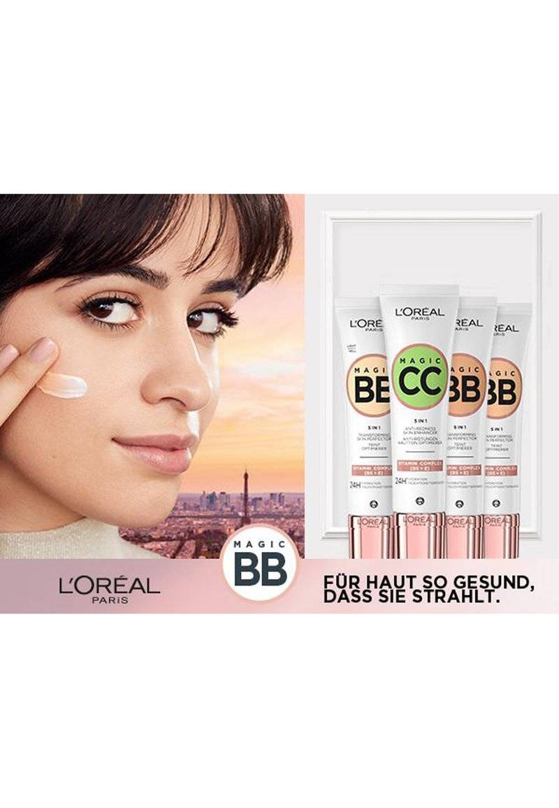 L'Oréal Paris L'Oréal Paris MAGIC BB HELL BIS MITTEL - BB cream - 03 medium light Bis zu 55% Rabatt