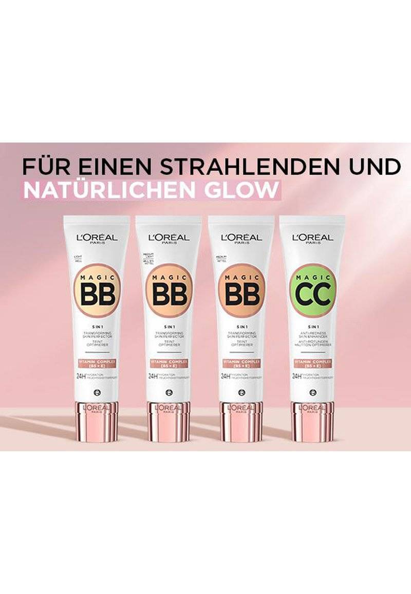 L'Oréal Paris L'Oréal Paris MAGIC BB HELL BIS MITTEL - BB cream - 03 medium light Bis zu 55% Rabatt