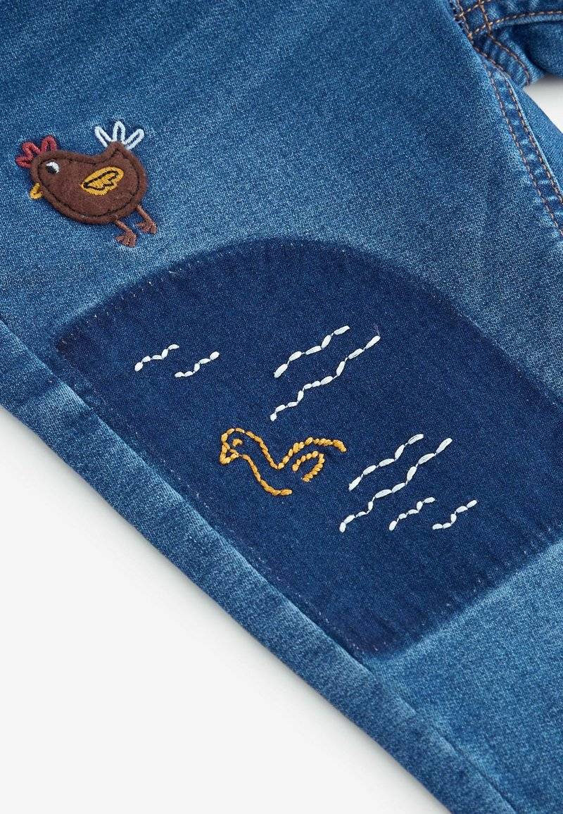 Next Next REGULAR FIT - Jeans Tapered Fit - mid blue farmyard Speichern exportieren