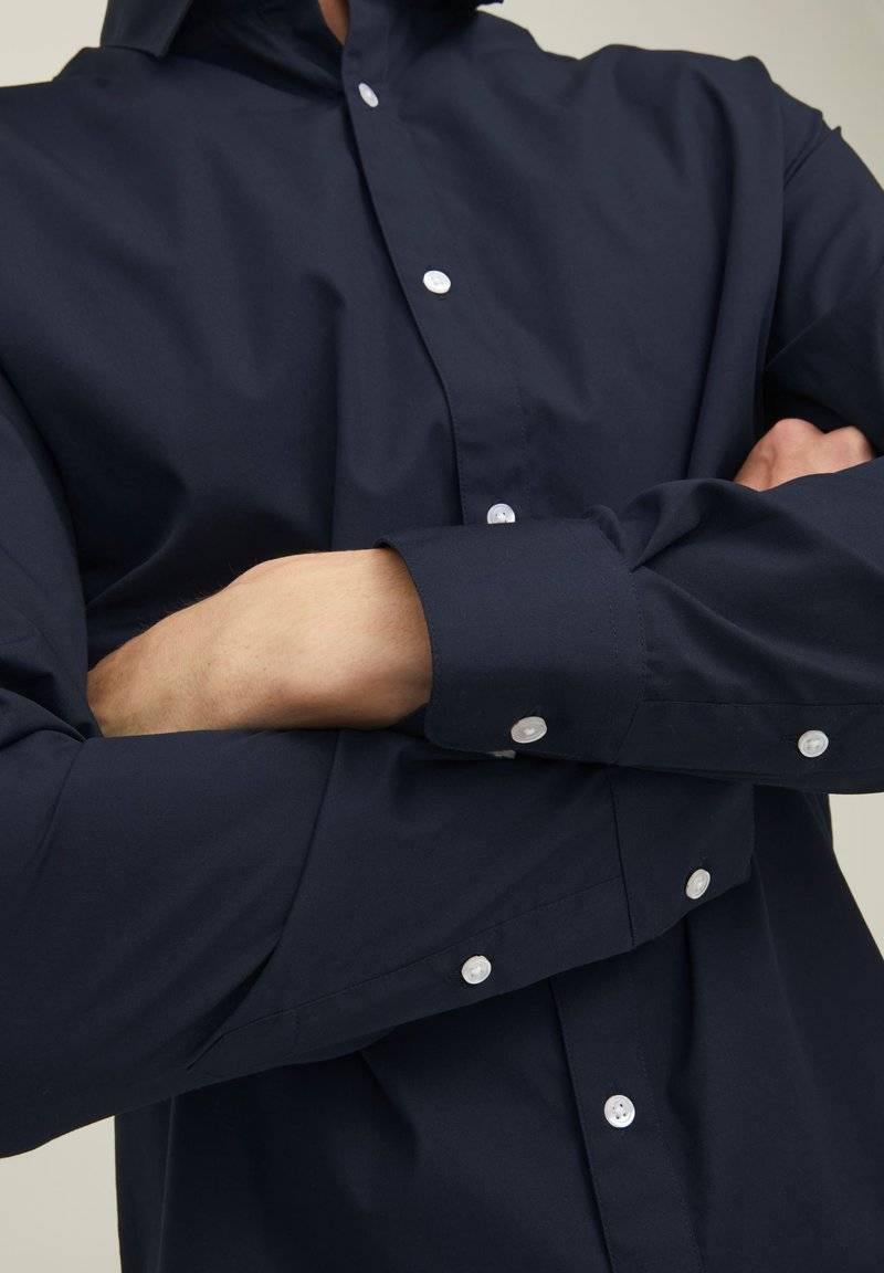 Jack & Jones Jack & Jones JJJOE SHIRT PLAIN - Formal shirt - navy blazer zollfrei