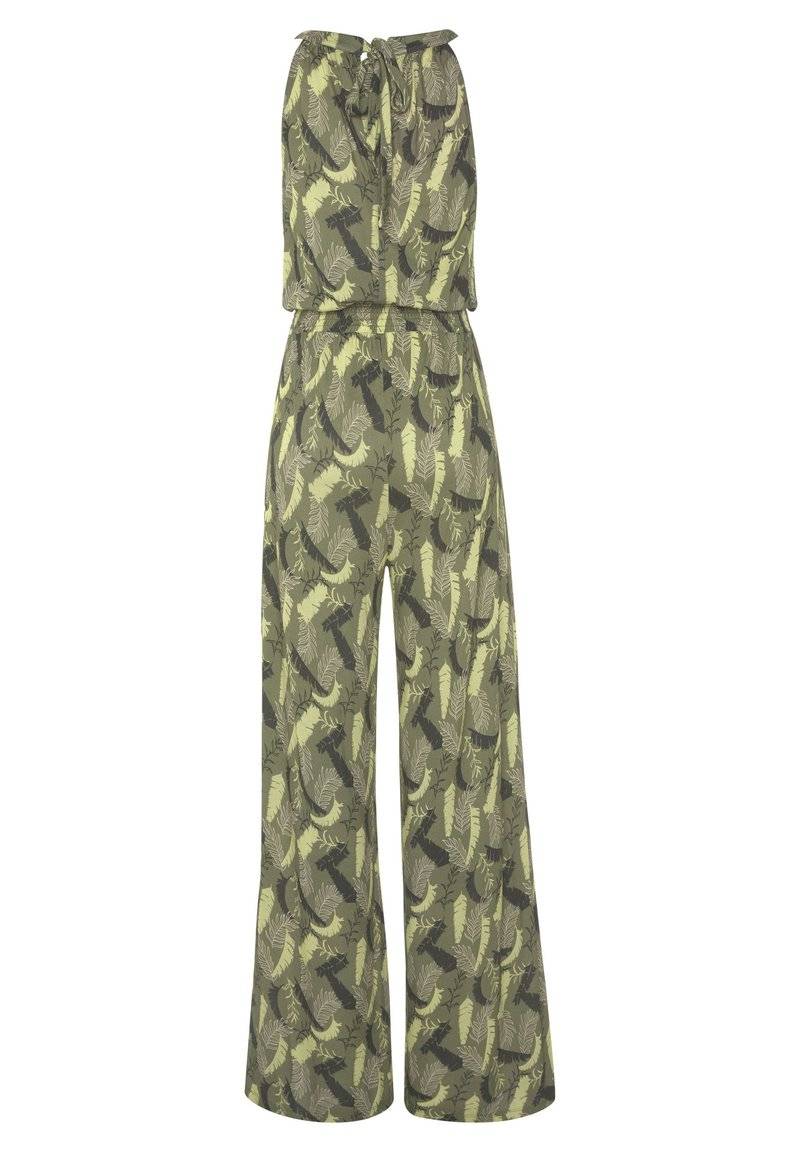 s.Oliver s.Oliver OVERALL - Jumpsuit - grün bedruckt 2025