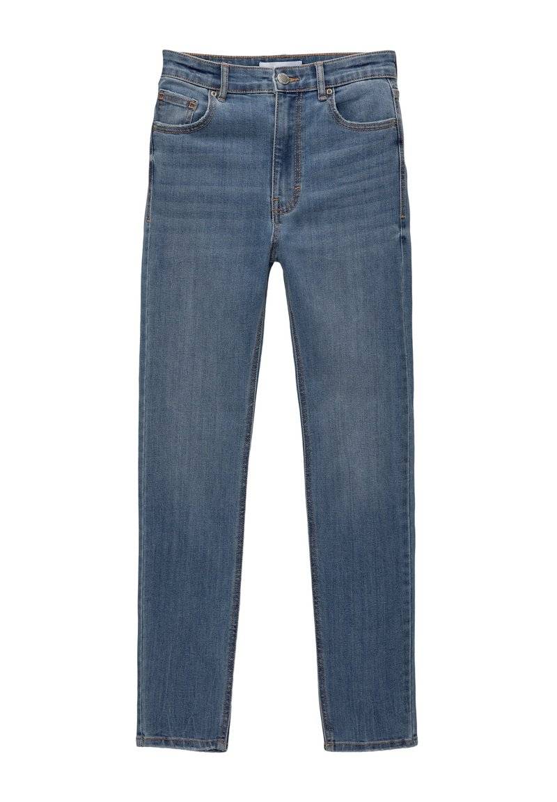 PULL&BEAR PULL&BEAR HIGH WAIST - Jeans Skinny Fit - blue denim Verkauf