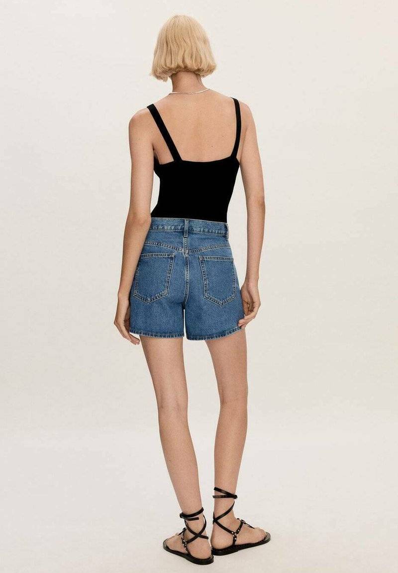 Mango Mango ZOE - Denim shorts - bleu moyen Blitzverkäufe