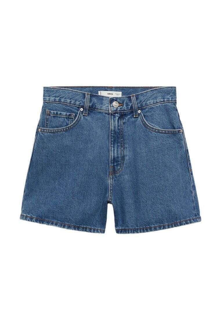 Mango Mango ZOE - Denim shorts - bleu moyen Blitzverkäufe