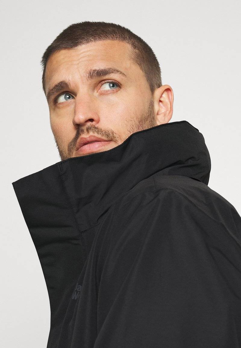 Jack Wolfskin Jack Wolfskin STORMY POINT - Hardshell jacket - black Begrenztes Angebot