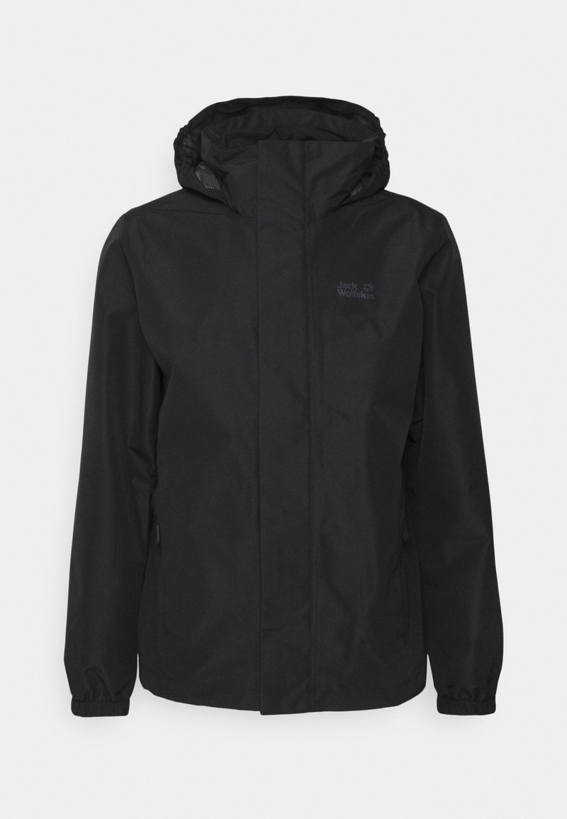 Jack Wolfskin Jack Wolfskin STORMY POINT - Hardshell jacket - black Begrenztes Angebot