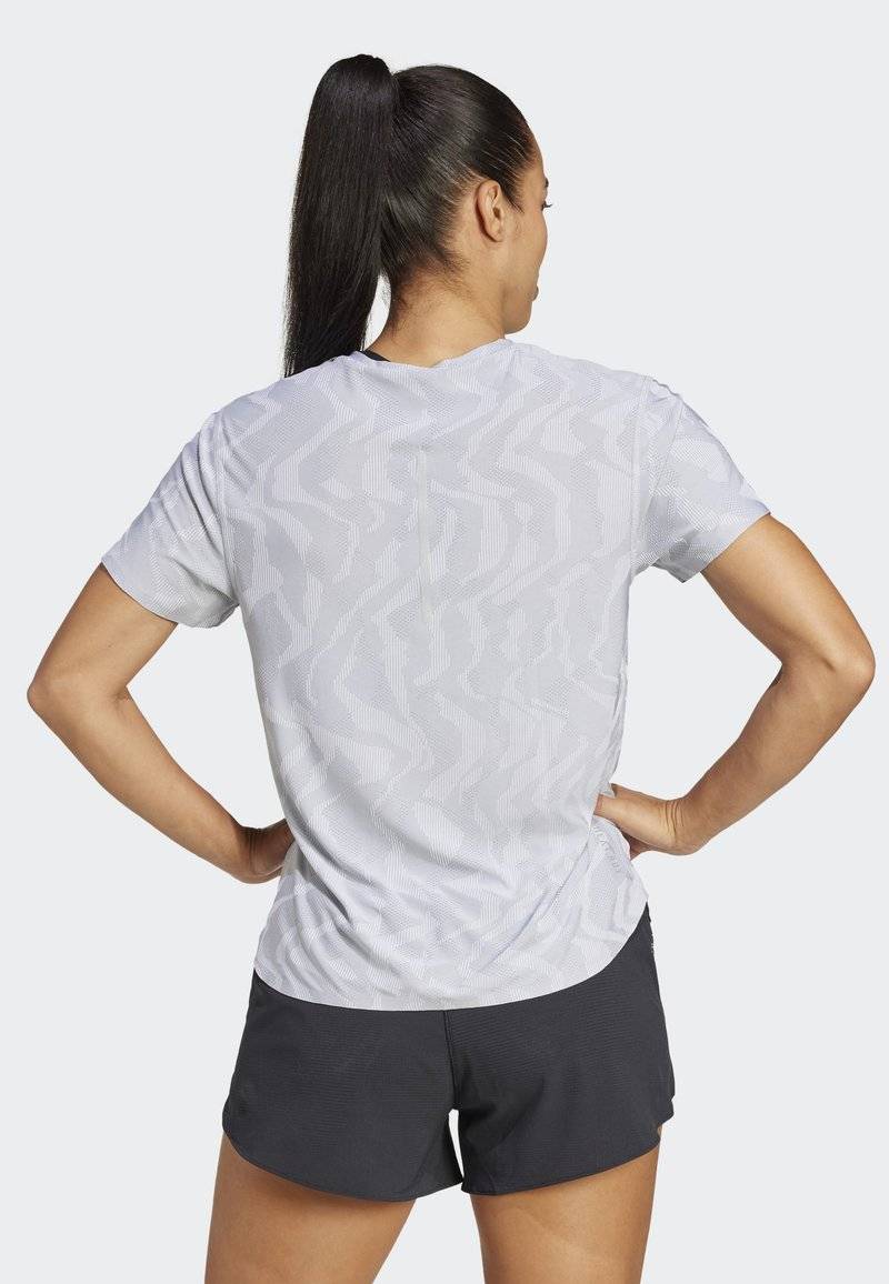 adidas Performance adidas Performance ULTIMATE HEAT.RDY ENGINEERED - Print T-shirt - halo silver Cyber Monday