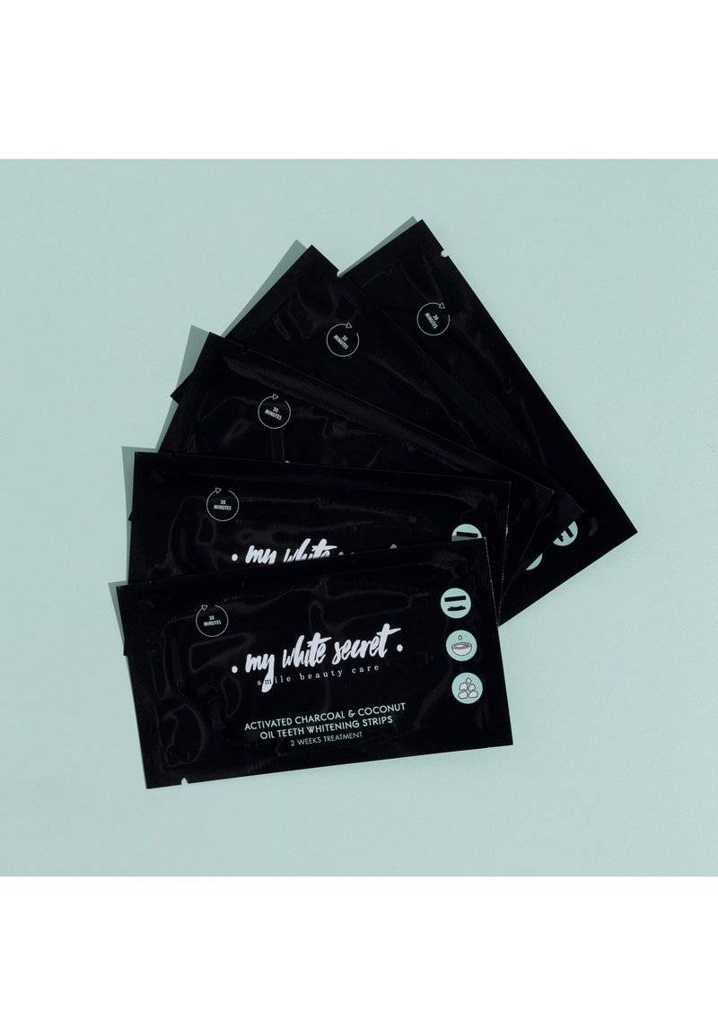 My White Secret My White Secret CHARCOAL TEETH WHITENING STRIPS - Dental care Tägliche Deals