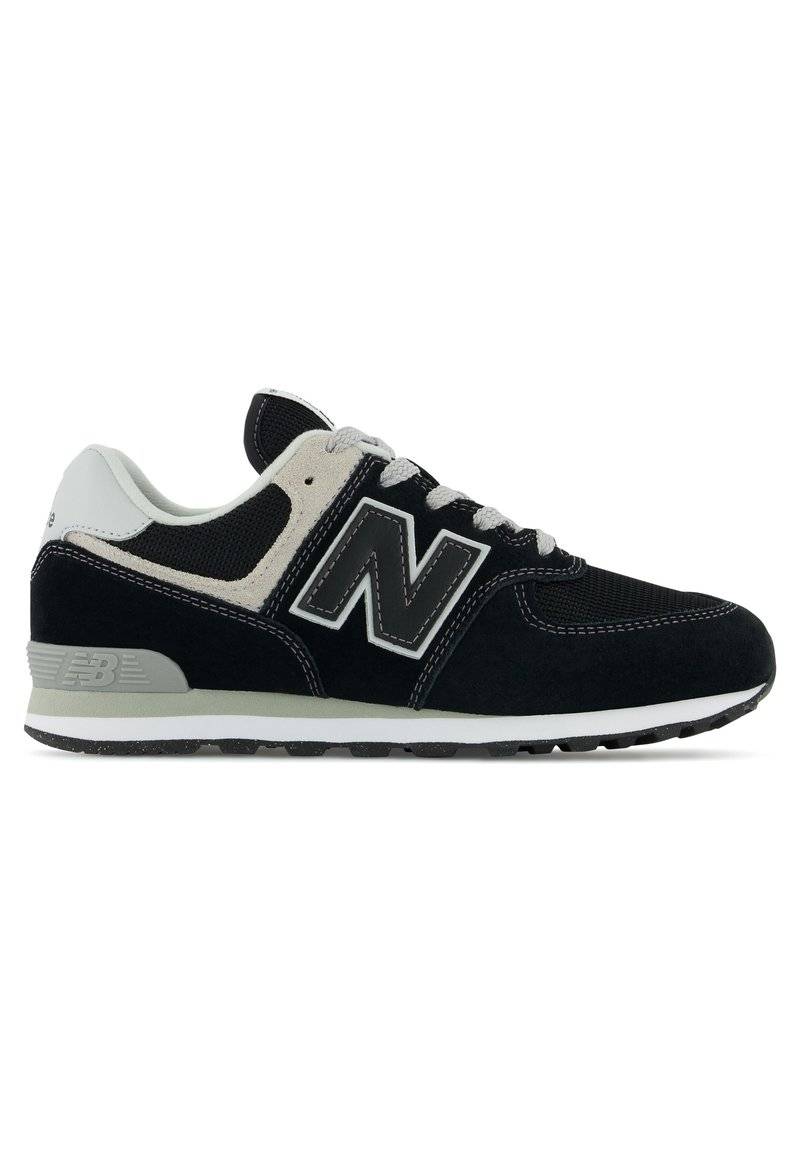 New Balance New Balance 574 UNISEX - Trainers - black white Letzter Tag